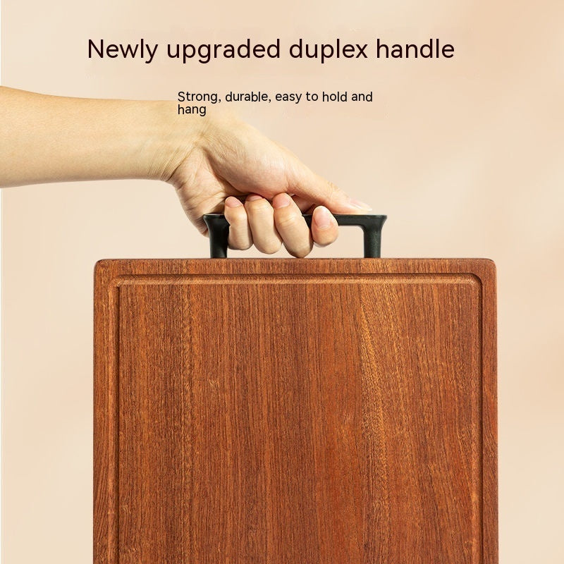 Elevate Your Culinary Experience with Our Ebony Solid Wood Household Cutting Board